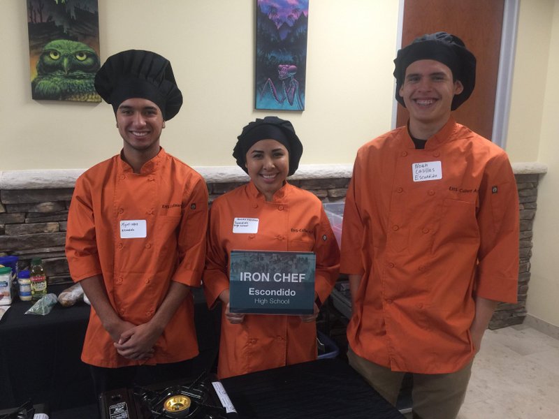 EUHSD Culinary Arts Students Cook