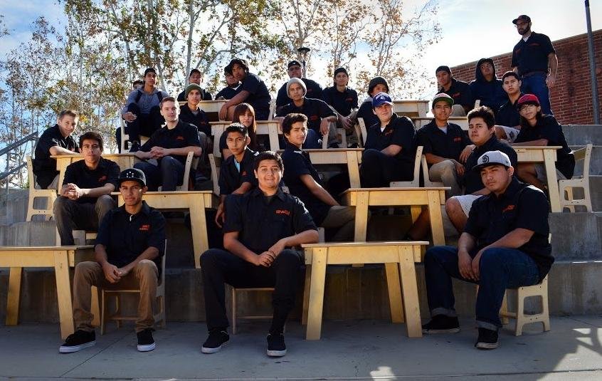 EHS Wood Shop Students ‘Furnish Holiday Cheer’